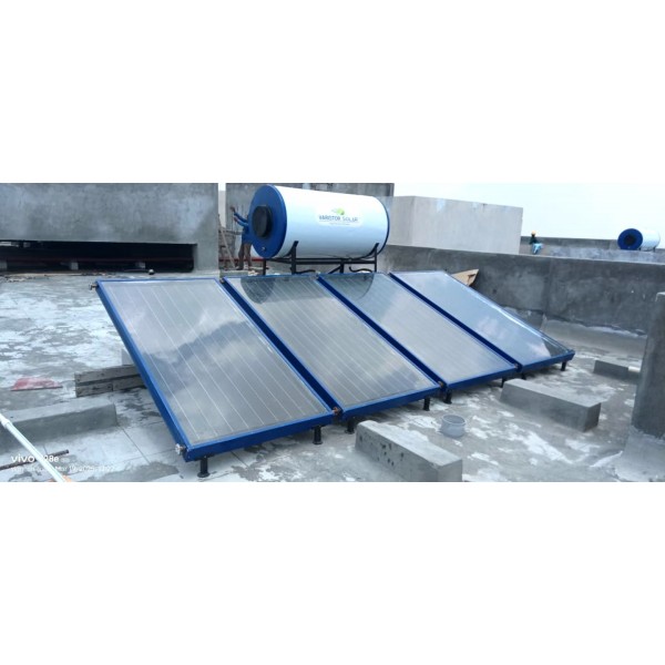 500 LPD FPC GLC Pressurized Varistor Solar Water Heater : 5 years warranty