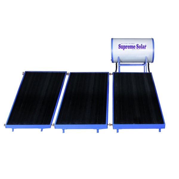 300 LPD Normal Pressure FPC Supreme Solar Water Heater with (2 x 1) m panel size 